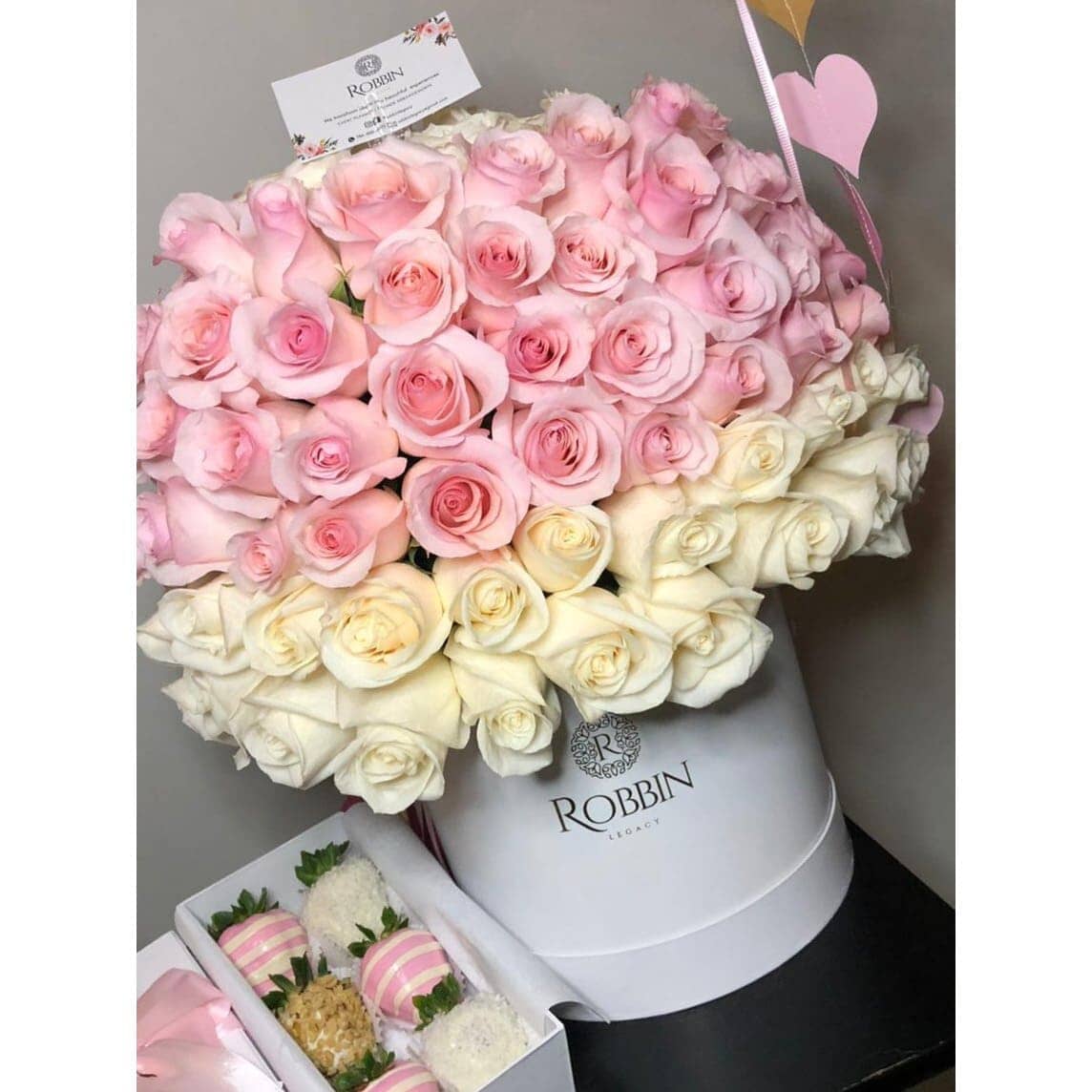 100 Fresh Roses Flowers in Two Colors Miami Florida.. Fresh Flowers robbin legacy 