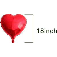 12 Heart Metallic Balloons Robbin Legacy Complementary Items Complementary Items Robbin Legacy 