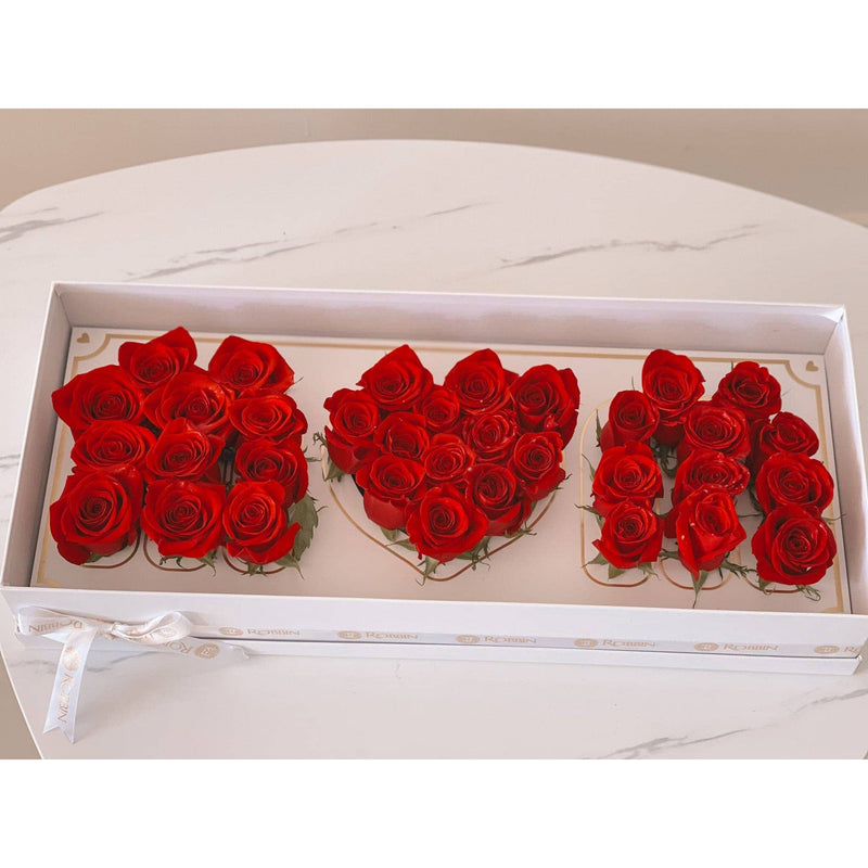 MOM Box Fresh Roses Or Preserved Roses Miami and Nationwide. Fresh Flowers Robbin Legacy 
