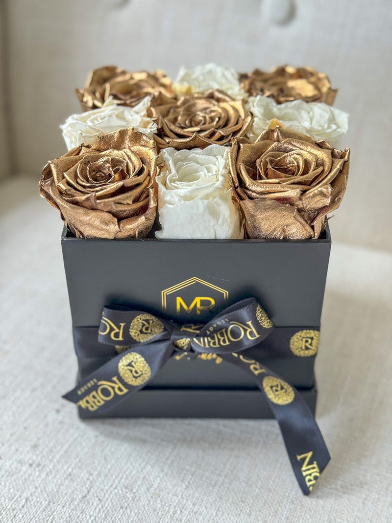 Médium box preserved Roses Robbin Legacy 