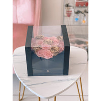 One Love Preserved Rose Box Ferrero Chocolate Miami Florida and Nationwide.. Preserved Roses Robbin Legacy 