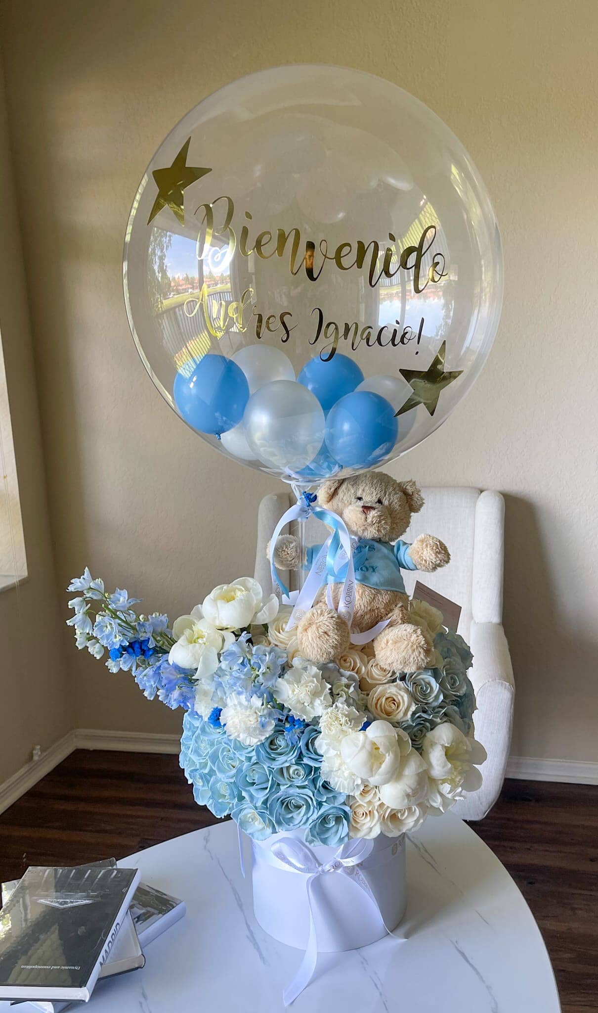 Welcome baby ! Balloons Robbin Legacy 