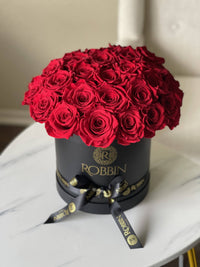 Medium Size Round 30 Preserved Roses Miami Florida.. Preserved Roses Robbin Legacy 