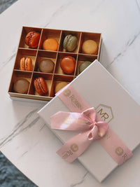 12 Macarons Deluxe Box Miami Florida. Robbin Legacy 